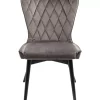 Stühle-KARE Design Stuhl Black Marshall Velvet Grau