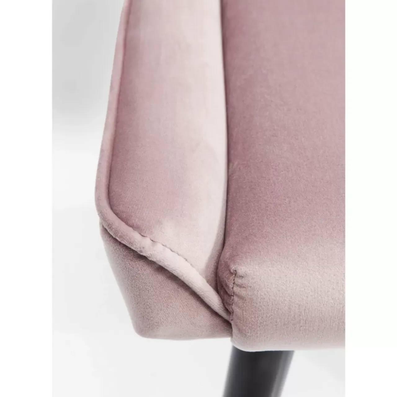 Stühle-KARE Design Stuhl Black Marshall Velvet Rose