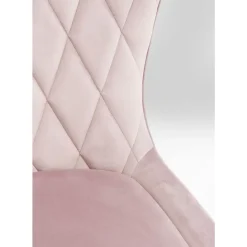 Stühle-KARE Design Stuhl Black Marshall Velvet Rose