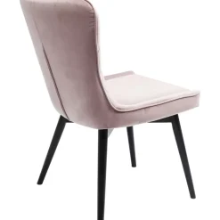Stühle-KARE Design Stuhl Black Marshall Velvet Rose
