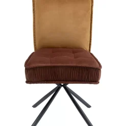 Stühle-KARE Design Stuhl Chelsea Braun