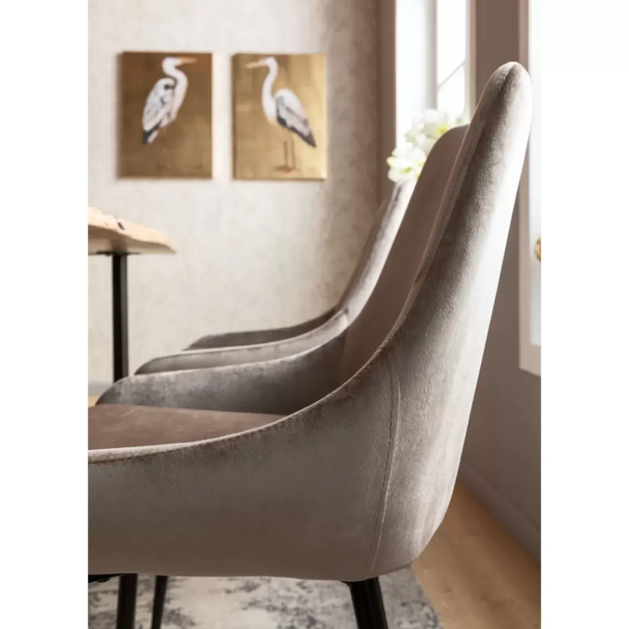 Stühle-KARE Design Stuhl East Side Champagne