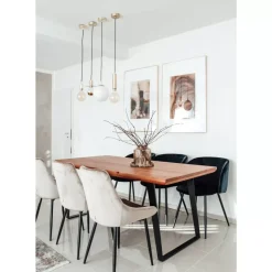 Stühle-KARE Design Stuhl East Side Champagne