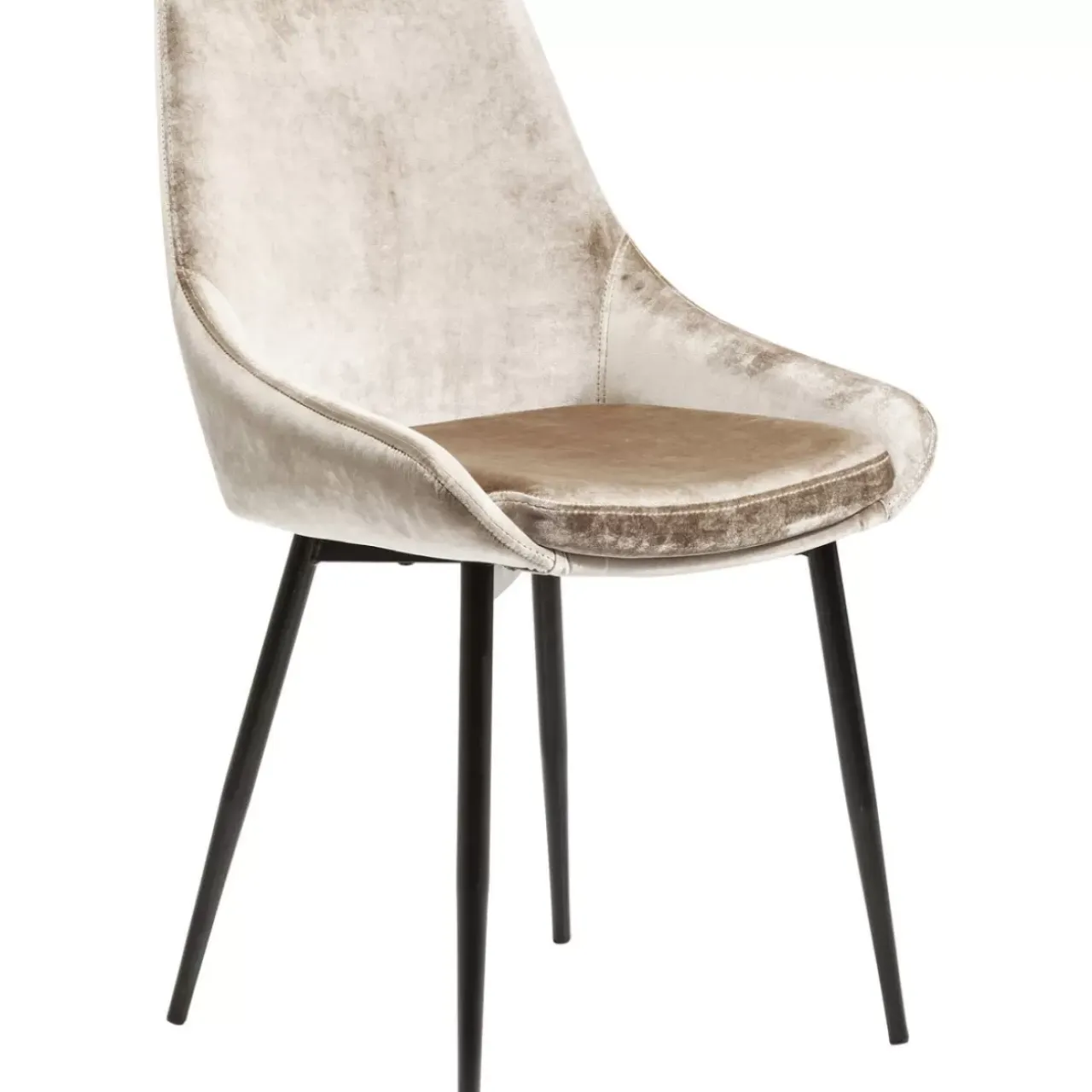 Stühle-KARE Design Stuhl East Side Champagne