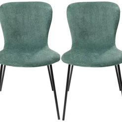 Stühle-KARE Design Stuhl Frida Grun (2/Set)