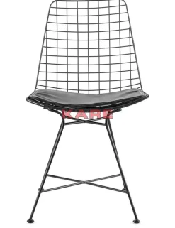 Stühle-KARE Design Stuhl Grid Schwarz