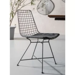 Stühle-KARE Design Stuhl Grid Schwarz