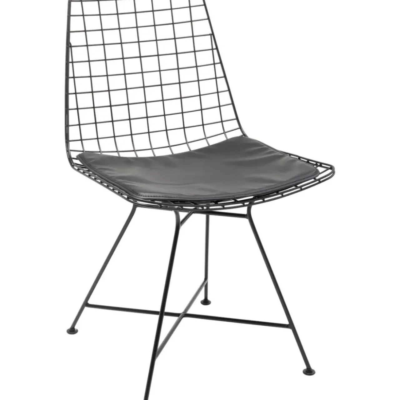 Stühle-KARE Design Stuhl Grid Schwarz