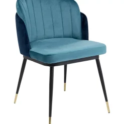 Stühle-KARE Design Stuhl Hojas Blau