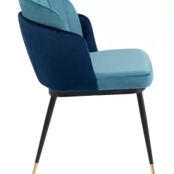 Stühle-KARE Design Stuhl Hojas Blau