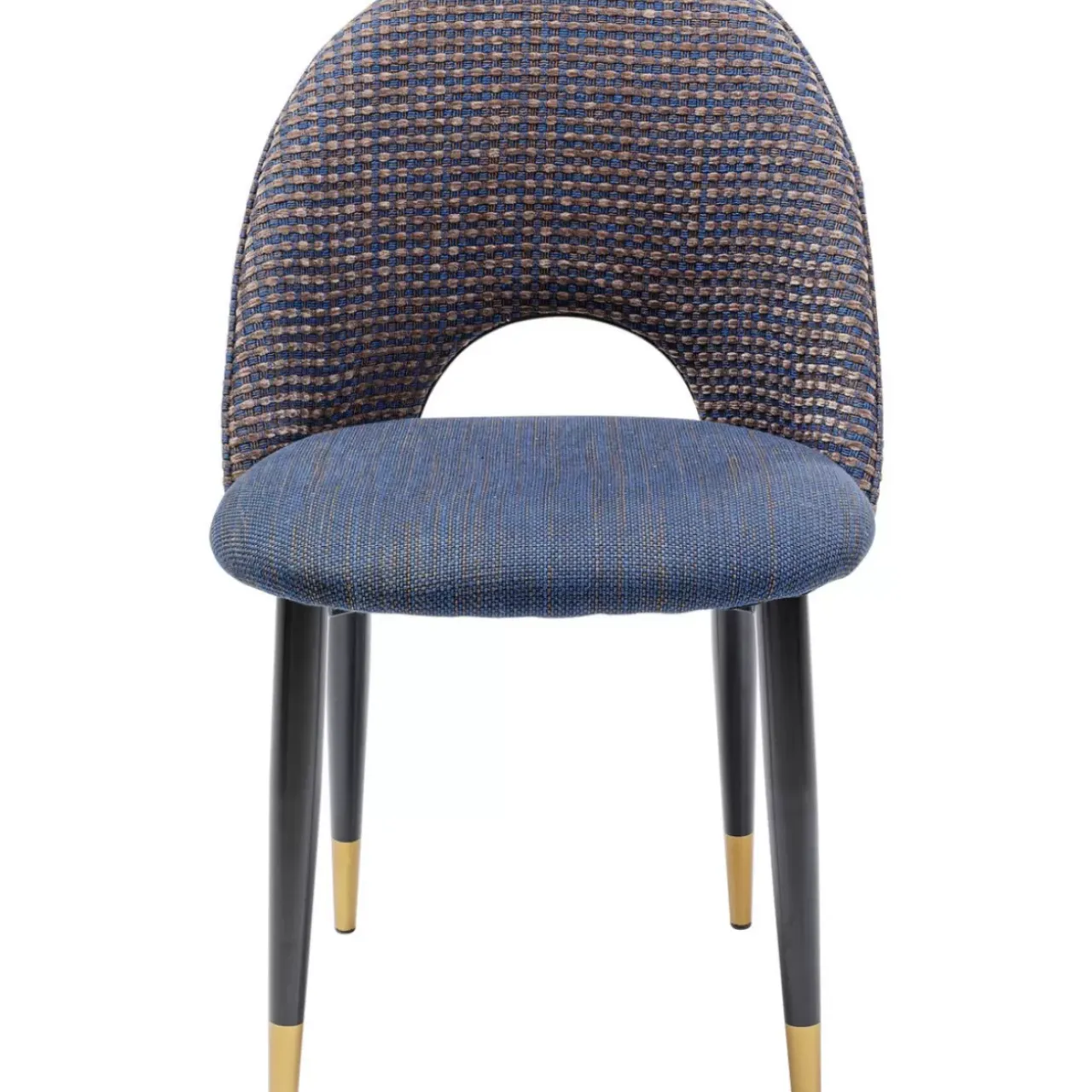 Stühle-KARE Design Stuhl Hudson Blau