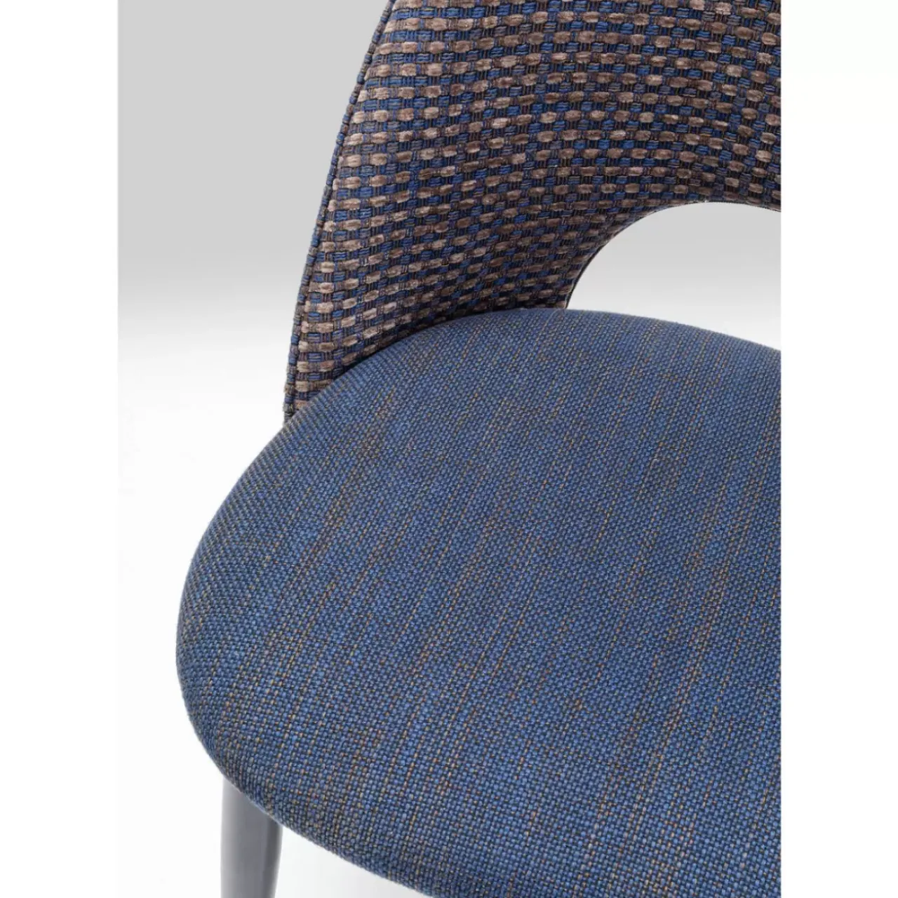 Stühle-KARE Design Stuhl Hudson Blau