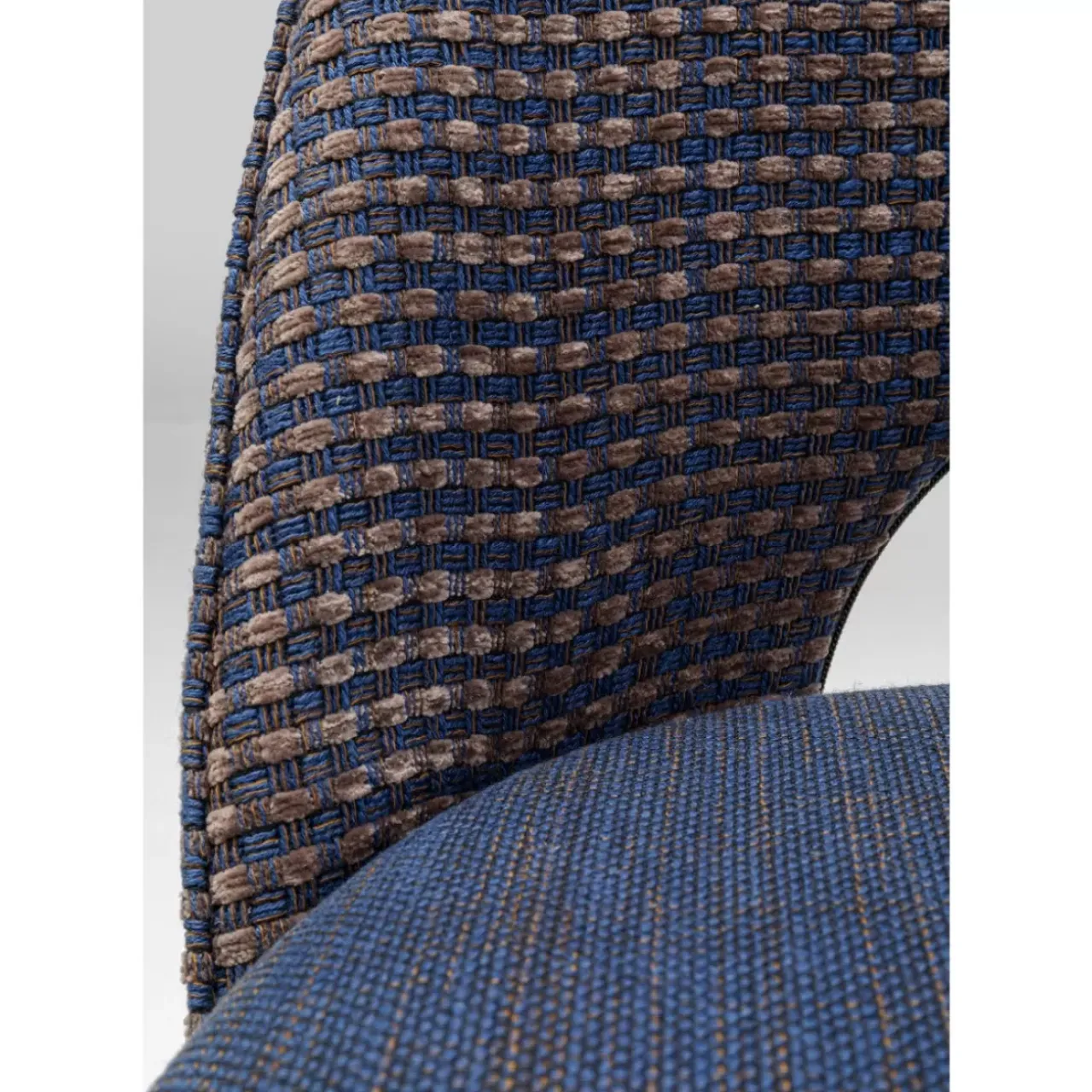 Stühle-KARE Design Stuhl Hudson Blau
