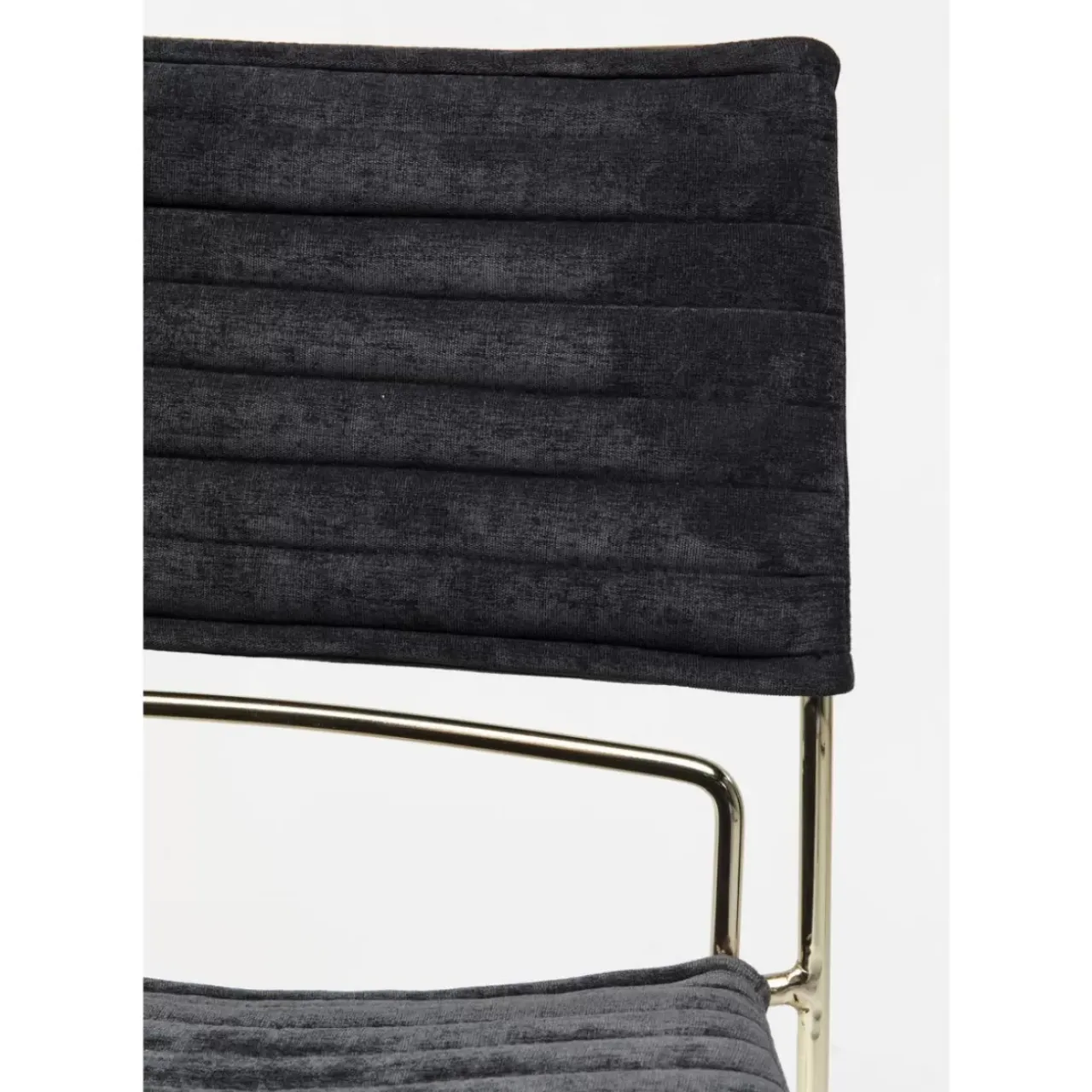 Stühle-KARE Design Stuhl Hugo Schwarz Gold