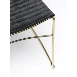 Stühle-KARE Design Stuhl Hugo Schwarz Gold