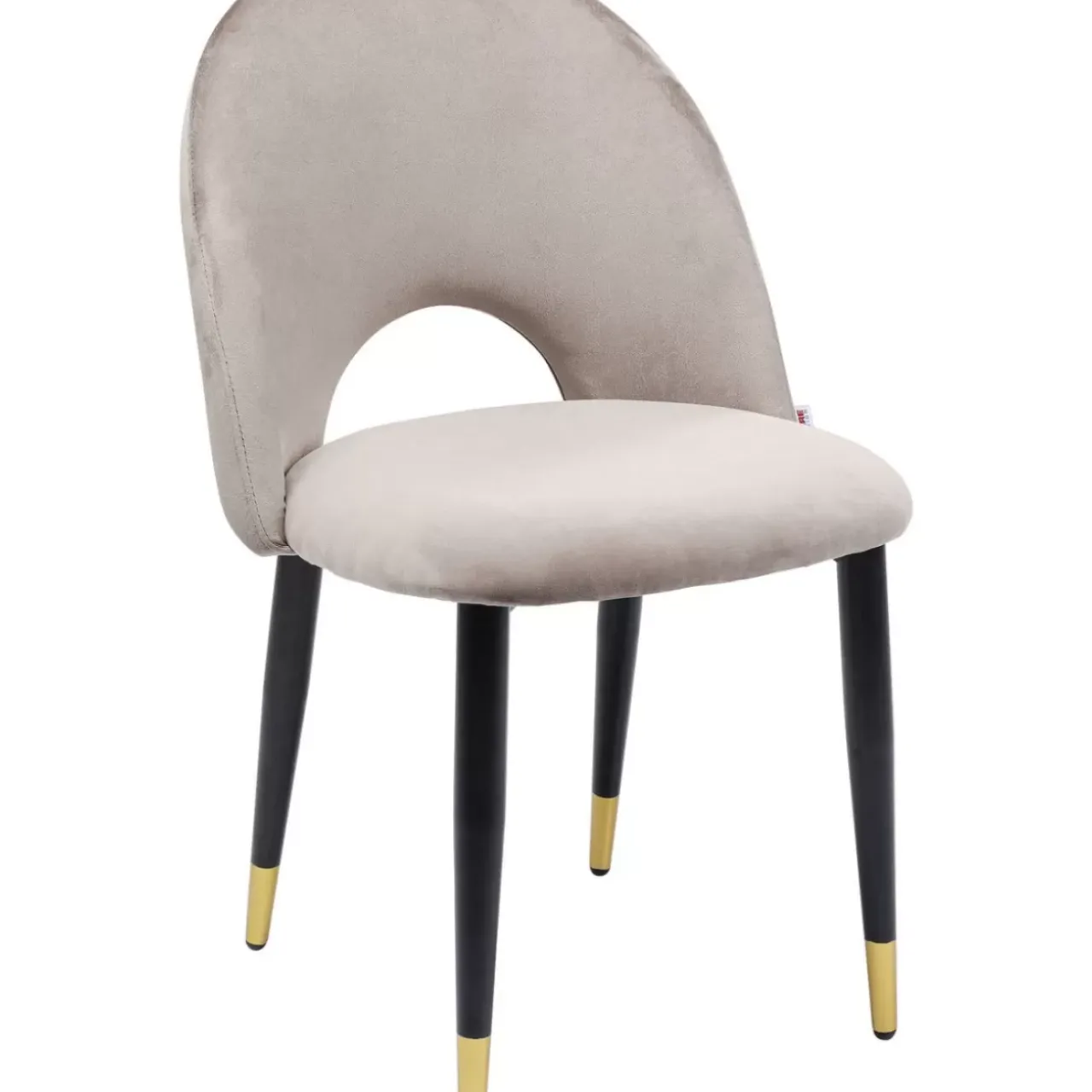 Stühle-KARE Design Stuhl Iris Velvet Beige