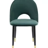 Stühle-KARE Design Stuhl Iris Velvet Grun