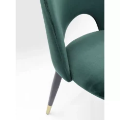 Stühle-KARE Design Stuhl Iris Velvet Grun
