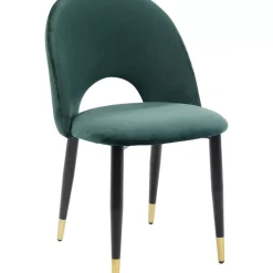 Stühle-KARE Design Stuhl Iris Velvet Grun