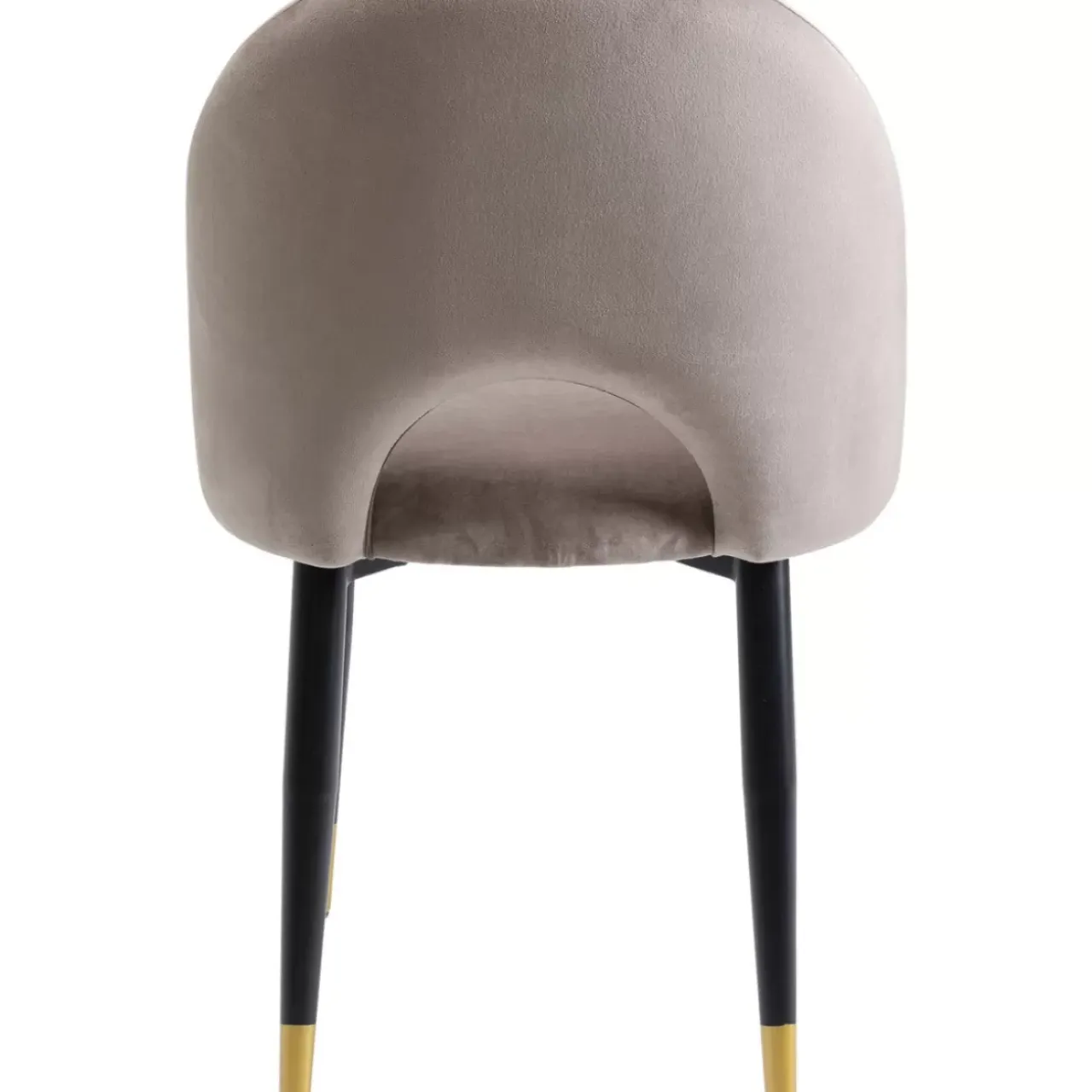Stühle-KARE Design Stuhl Iris Velvet Taupe (2/Set)