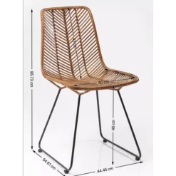 Stühle-KARE Design Stuhl Ko Lanta Natur