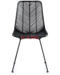 Stühle-KARE Design Stuhl Ko Lanta Schwarz
