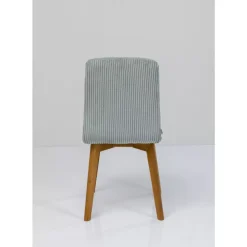 Stühle-KARE Design Stuhl Lara Cord Blau