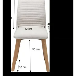 Stühle-KARE Design Stuhl Lara Ecru