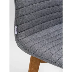 Stühle-KARE Design Stuhl Lara Grau