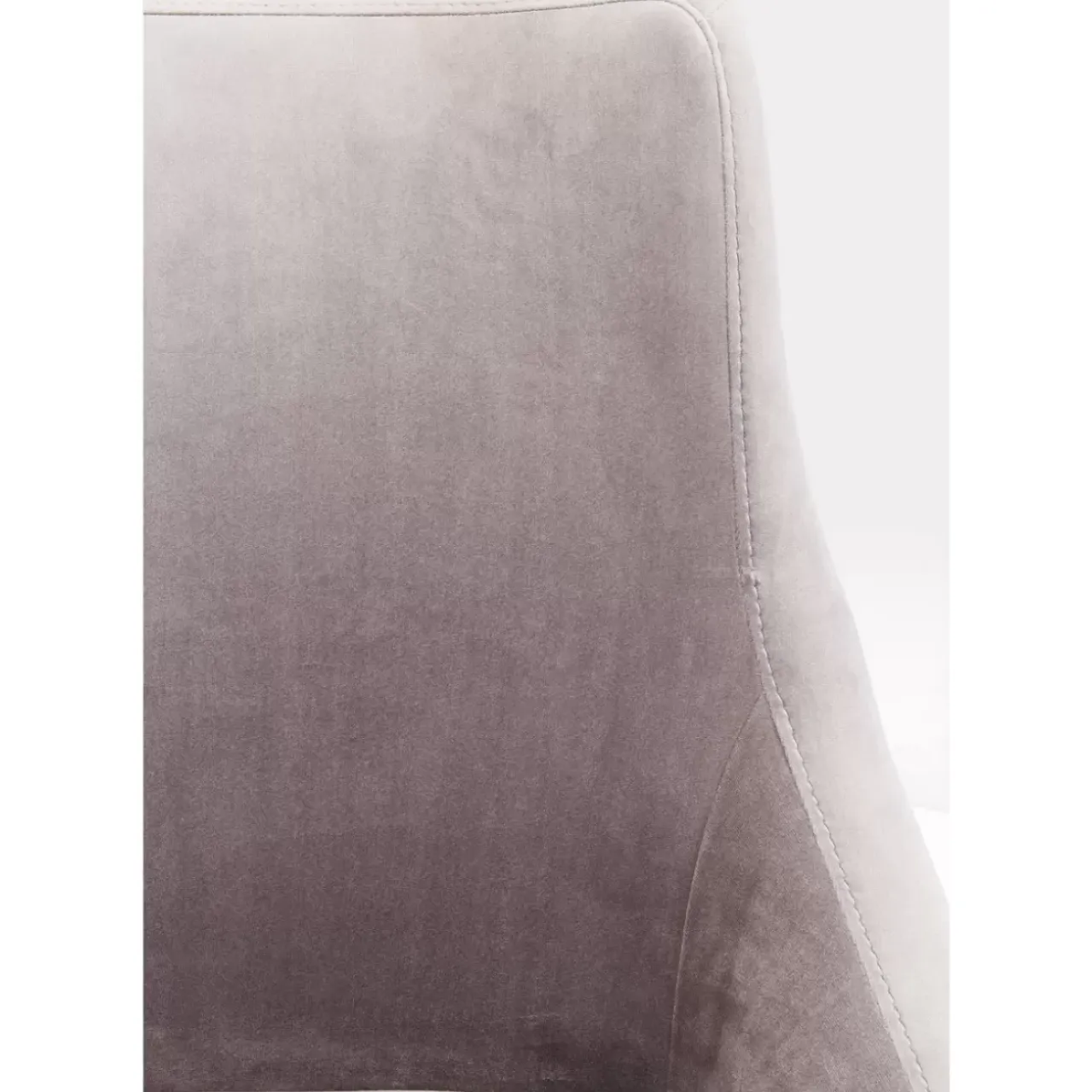 Stühle-KARE Design Stuhl Mode Velvet Grau