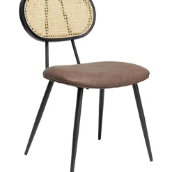 Stühle-KARE Design Stuhl Rosali Braun