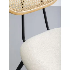 Stühle-KARE Design Stuhl Rosali Creme