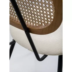 Stühle-KARE Design Stuhl Rosali Creme