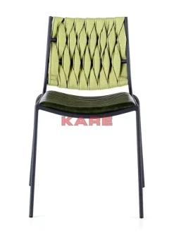 Stühle-KARE Design Stuhl Two Face Grun
