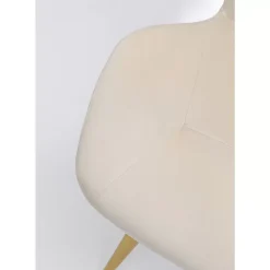 Stühle-KARE Design Stuhl Viva Creme