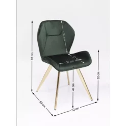 Stühle-KARE Design Stuhl Viva Grun