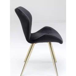 Stühle-KARE Design Stuhl Viva Schwarz