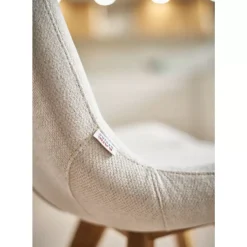 Stühle-KARE Design Stuhl West Side Boucle Creme