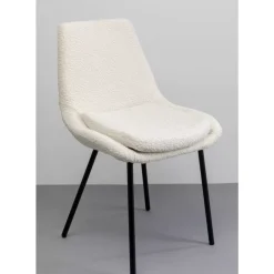 Stühle-KARE Design Stuhl West Side Boucle Creme