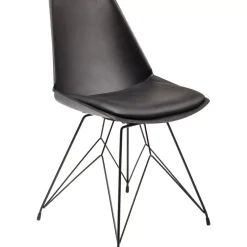 Stühle-KARE Design Stuhl Wire Black