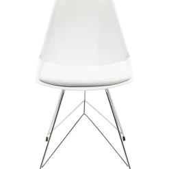 Stühle-KARE Design Stuhl Wire White