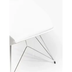 Stühle-KARE Design Stuhl Wire White