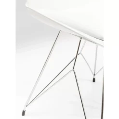 Stühle-KARE Design Stuhl Wire White