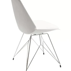 Stühle-KARE Design Stuhl Wire White
