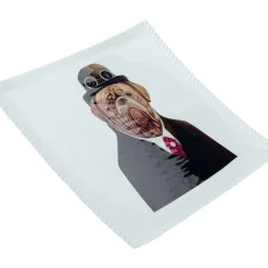 Geschirr & Tischaccessoires-KARE Design Tablett Ego Dog 32X32Cm