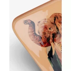 Geschirr & Tischaccessoires-KARE Design Tablett Ego Elephant 27X27Cm