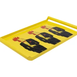 Geschirr & Tischaccessoires-KARE Design Tablett Ego Rooster 49X30Cm