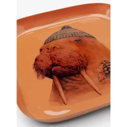 Geschirr & Tischaccessoires-KARE Design Tablett Ego Walrus 21X21Cm