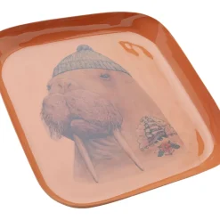 Geschirr & Tischaccessoires-KARE Design Tablett Ego Walrus 21X21Cm