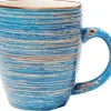 Geschirr & Tischaccessoires-KARE Design Tasse Swirl Blau